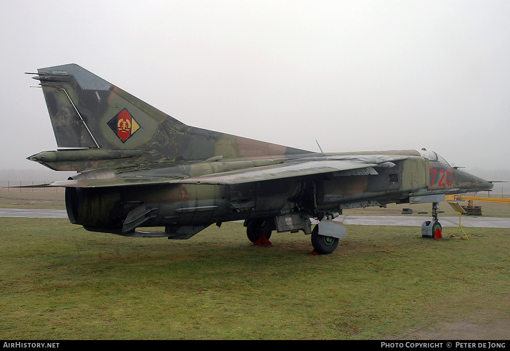 Aircraft Photo of 720 | Mikoyan-Gurevich MiG-23BN | East Germany - Air Force | AirHistory.net #1026