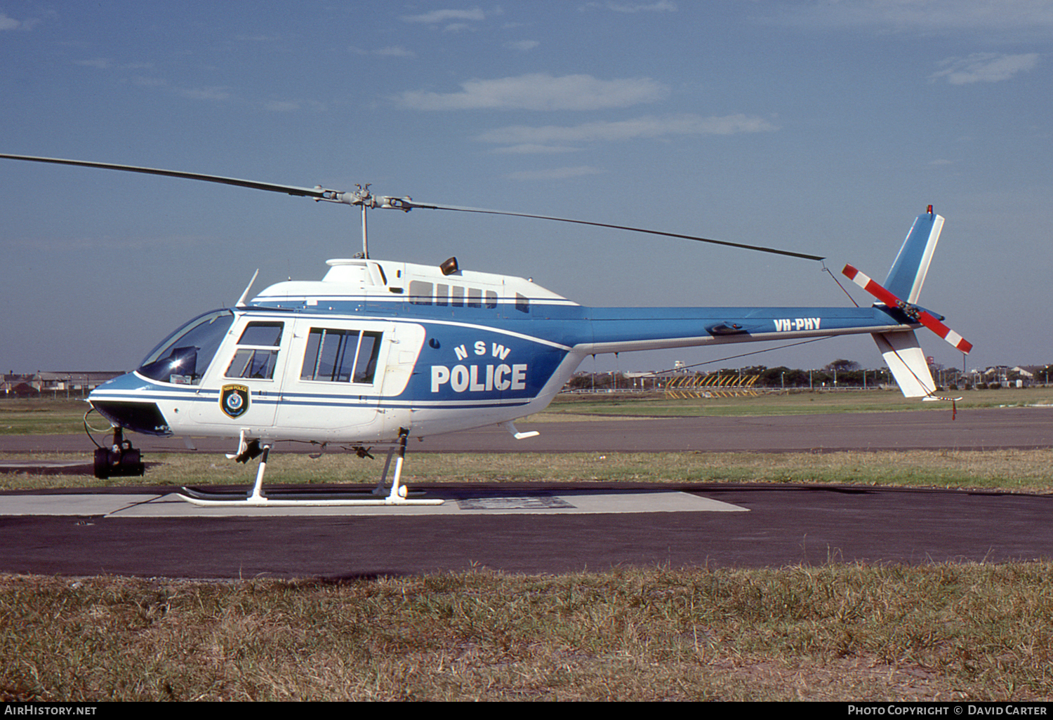 Aircraft Photo of VH-PHY | Bell 206B-3 JetRanger III | NSW Police | AirHistory.net #1048