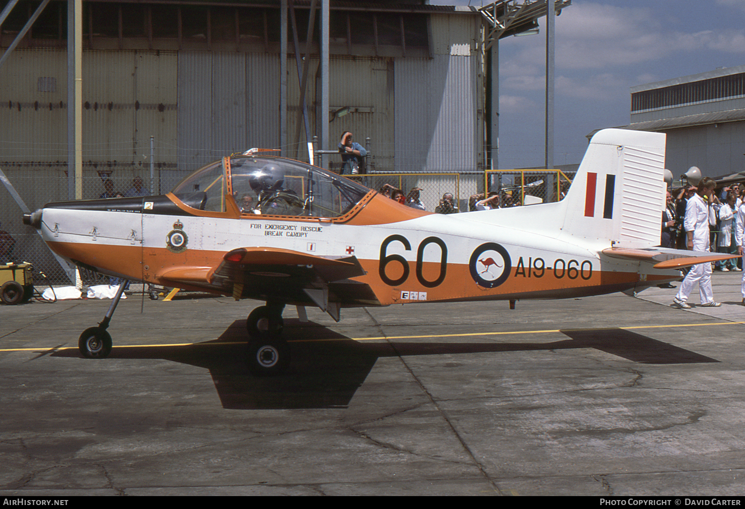 Aircraft Photo of A19-060 | New Zealand CT-4A Airtrainer | Australia - Air Force | AirHistory.net #1050