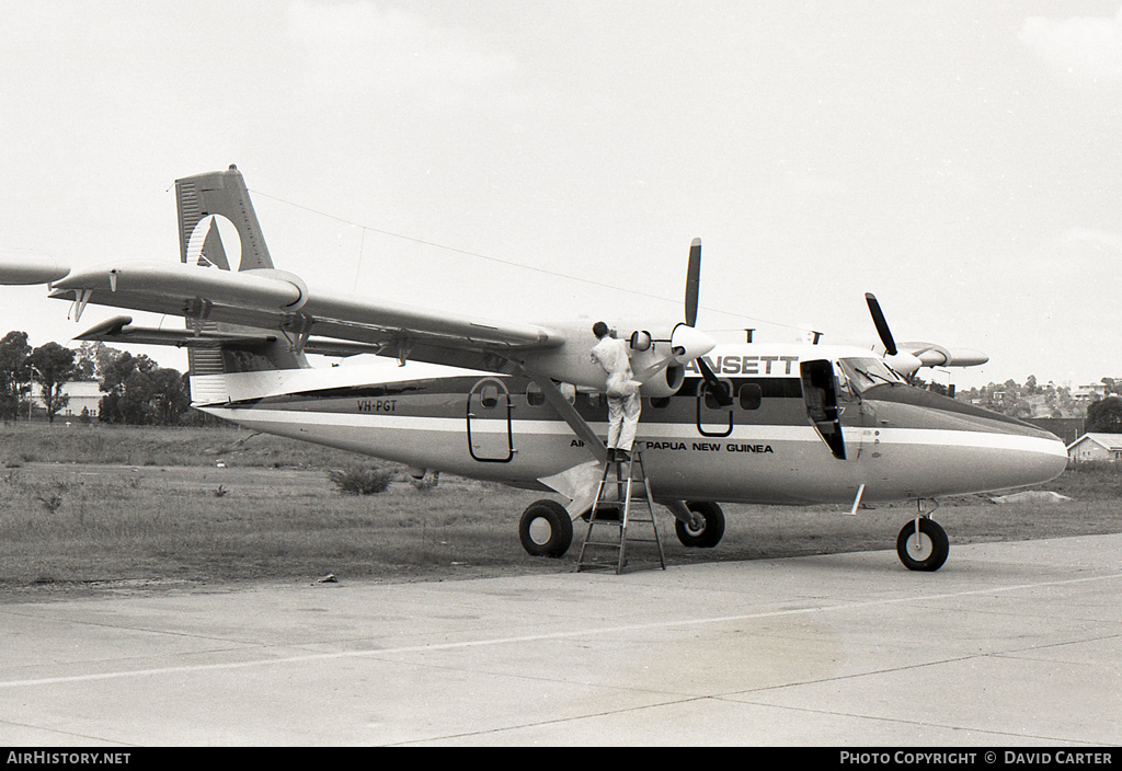 Aircraft Photo of VH-PGT | De Havilland Canada DHC-6-300 Twin Otter | Ansett Airlines of Papua New Guinea | AirHistory.net #1056