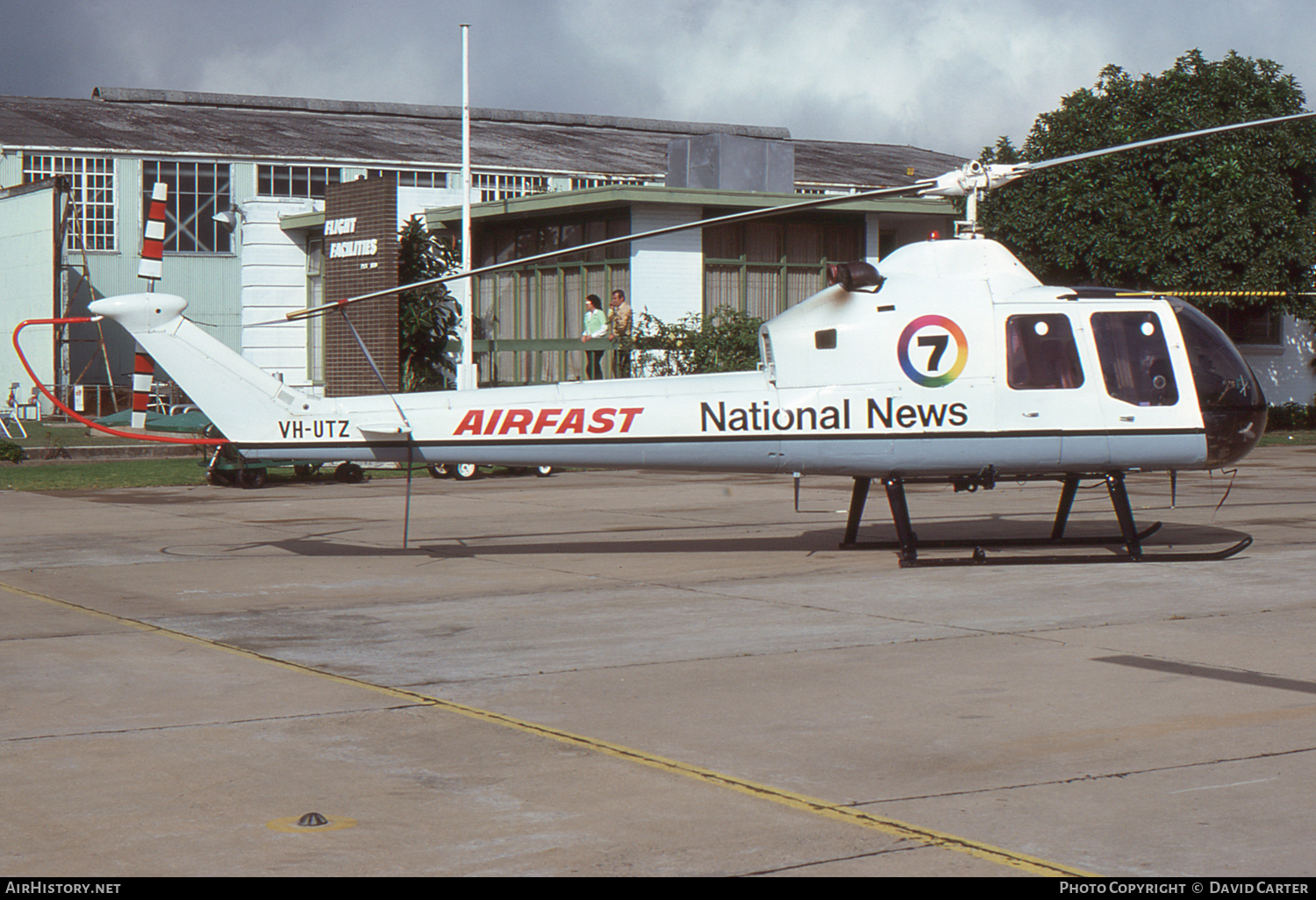 Aircraft Photo of VH-UTZ | Fairchild Hiller FH-1100 | Channel 7 News | AirHistory.net #1064