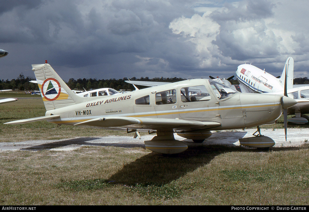 Aircraft Photo of VH-MOX | Piper PA-28-161 Warrior II | Oxley Airlines | AirHistory.net #1073