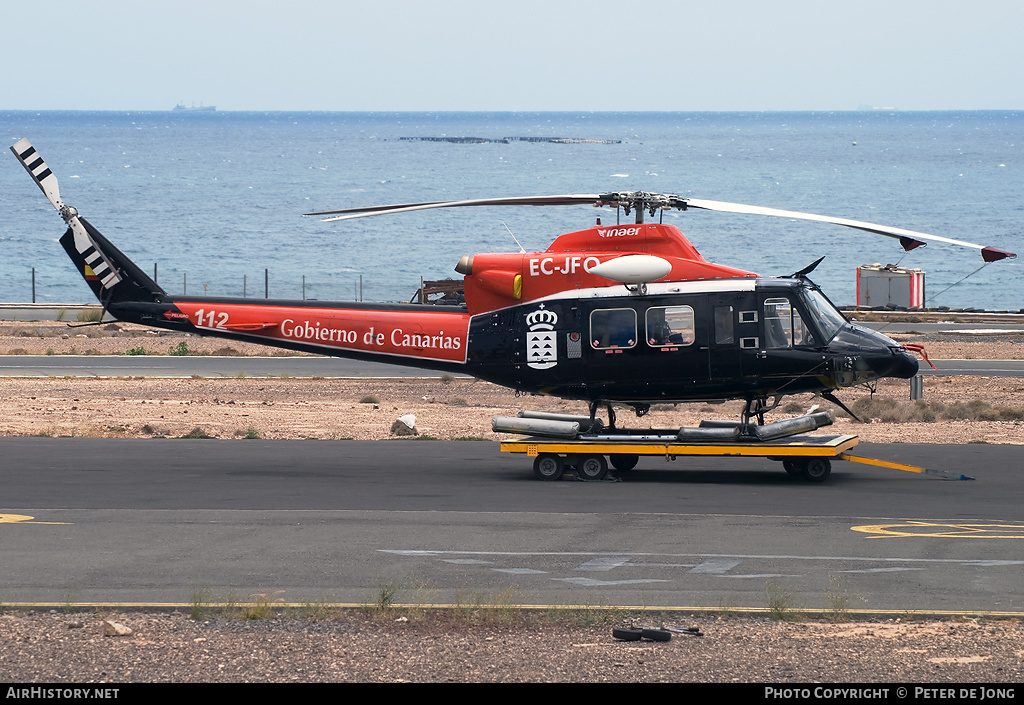 Aircraft Photo of EC-JFQ | Bell 412SP | Gobierno de Canarias | AirHistory.net #1094