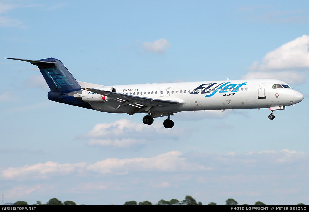 Aircraft Photo of EI-DFC | Fokker 100 (F28-0100) | EUjet | AirHistory.net #1097