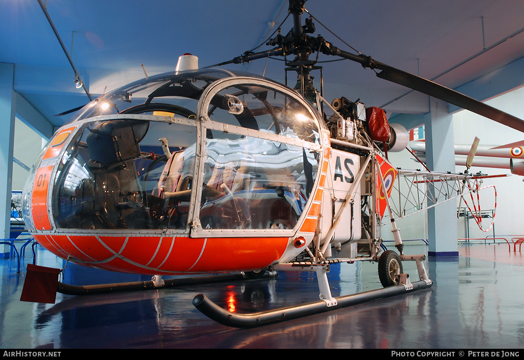 Aircraft Photo of 01 | Sud SE-3130 Alouette II | France - Air Force | AirHistory.net #1099