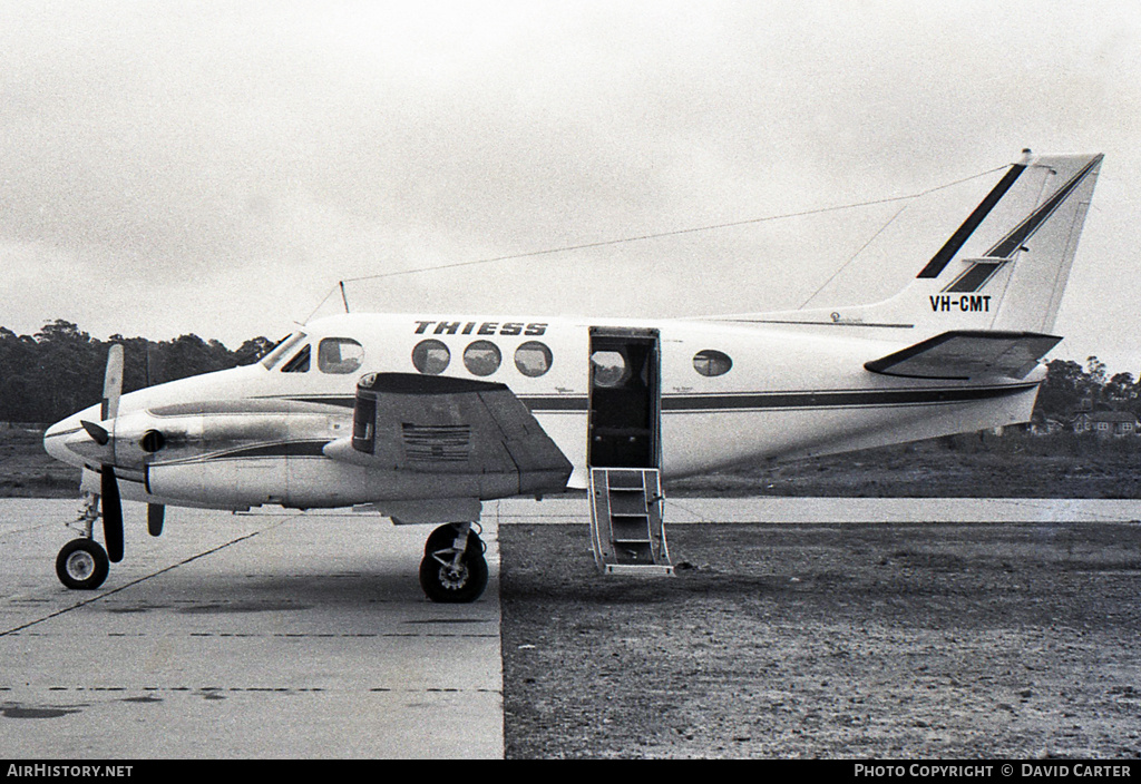 Aircraft Photo of VH-CMT | Beech 65-A90 King Air | Thiess Contractors | AirHistory.net #1109