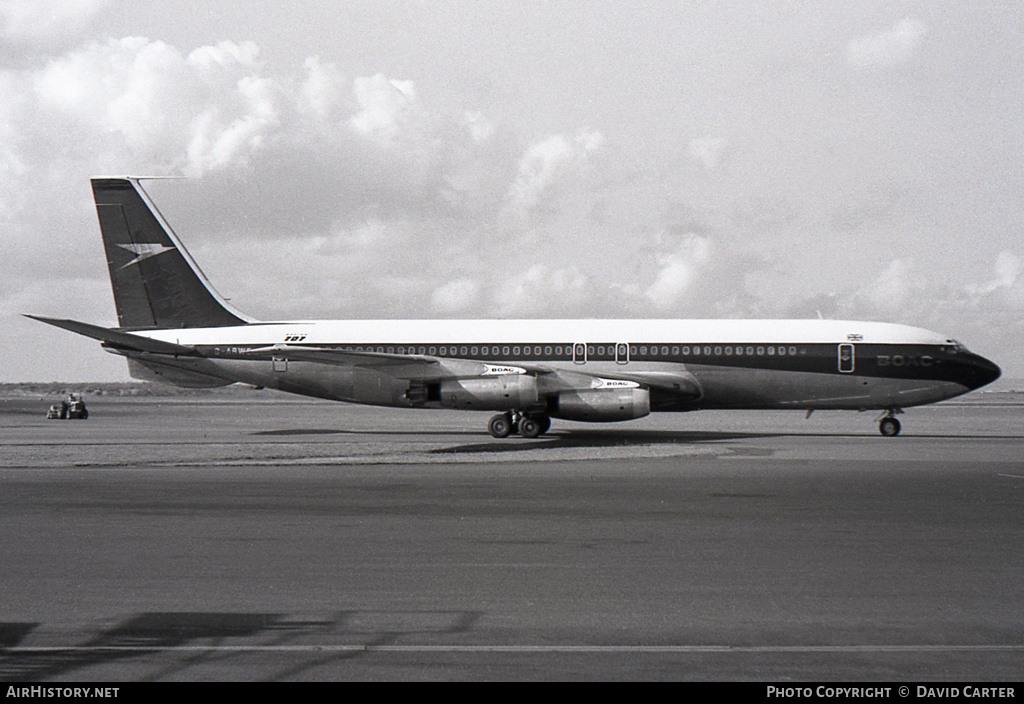 Aircraft Photo of G-ARWE | Boeing 707-465 | BOAC - British Overseas Airways Corp. | AirHistory.net #1119