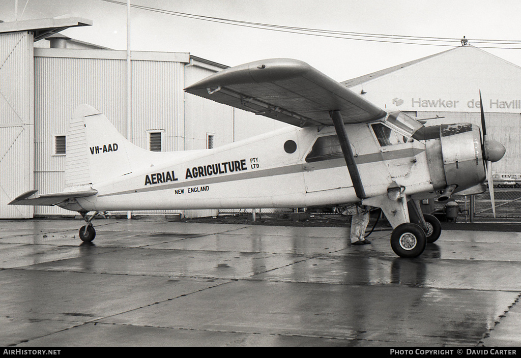 Aircraft Photo of VH-AAD | De Havilland Canada DHC-2 Beaver Mk1 | Aerial Agriculture | AirHistory.net #1120