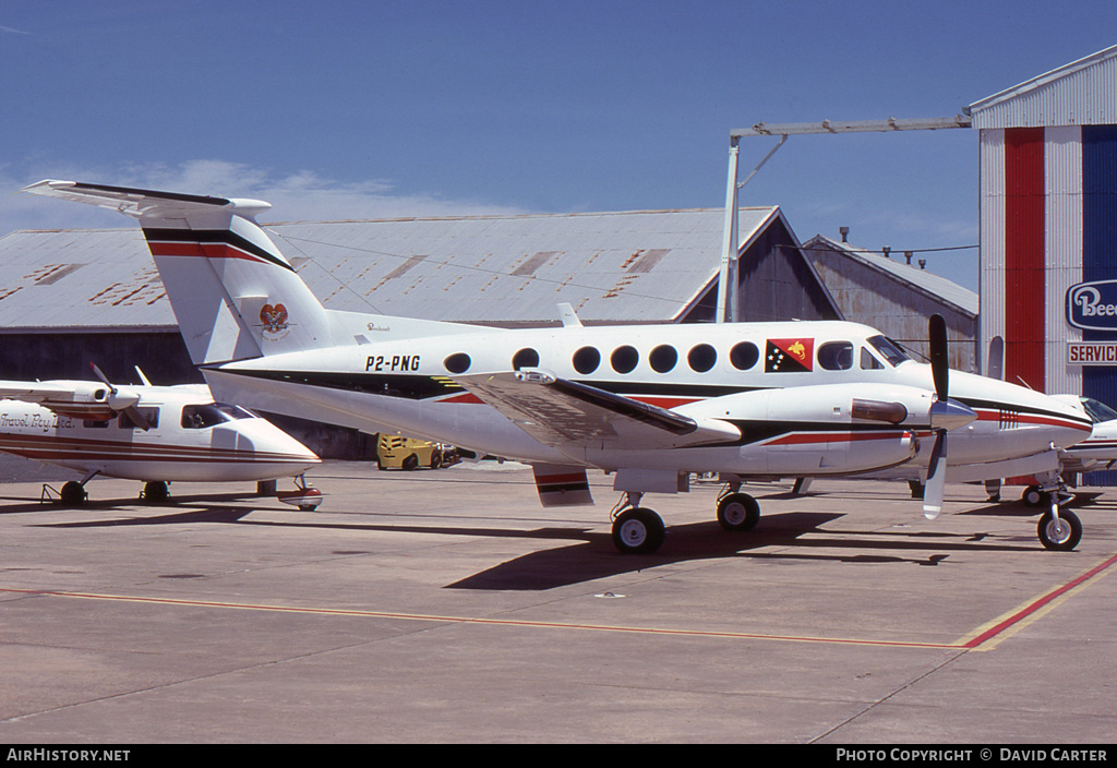 Aircraft Photo of P2-PNG | Beech 200 Super King Air | Papua New Guinea Government | AirHistory.net #1122