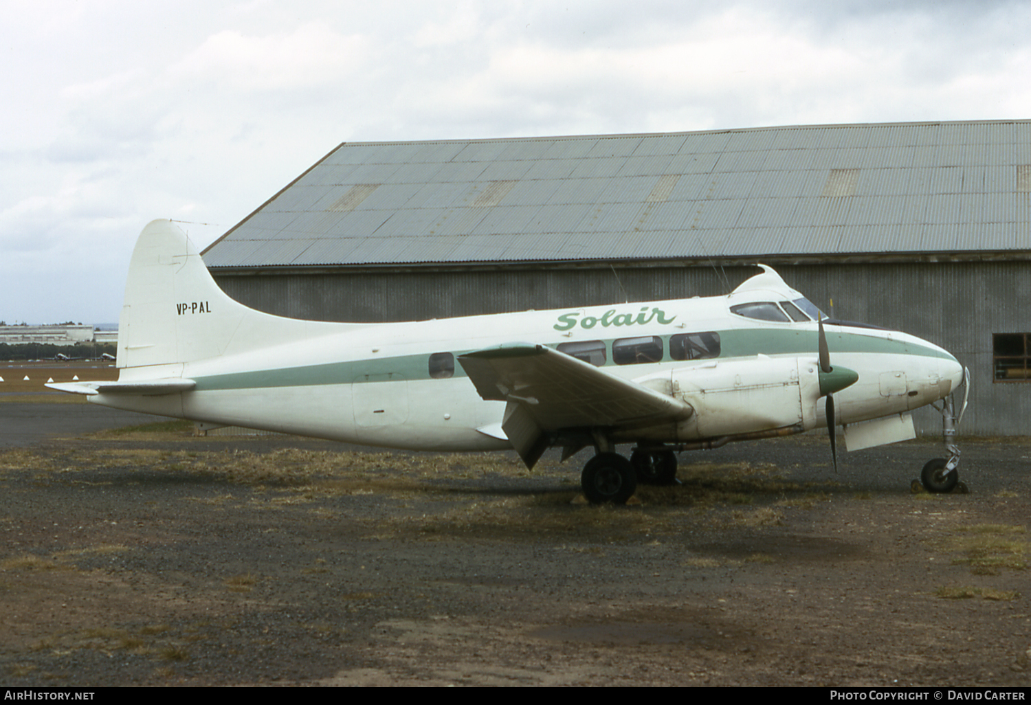 Aircraft Photo of VP-PAL | De Havilland D.H. 104 Dove 5 | Solair - Solomon Islands Airways | AirHistory.net #1127