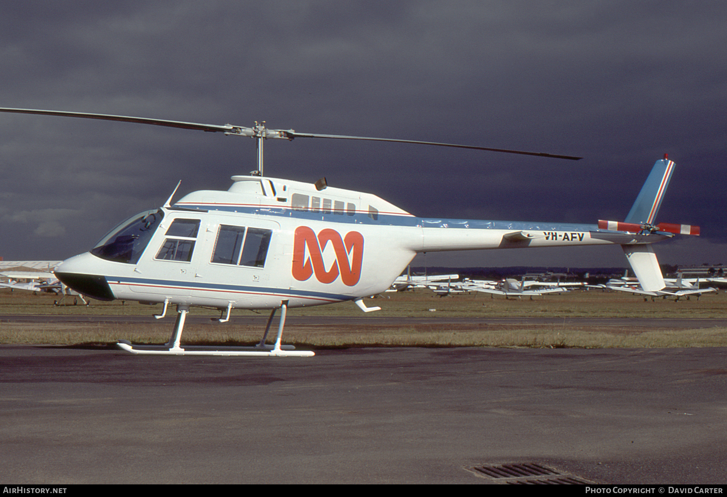 Aircraft Photo of VH-AFV | Bell 206B-3 JetRanger III | Australian Broadcasting Corporation - ABC | AirHistory.net #1137