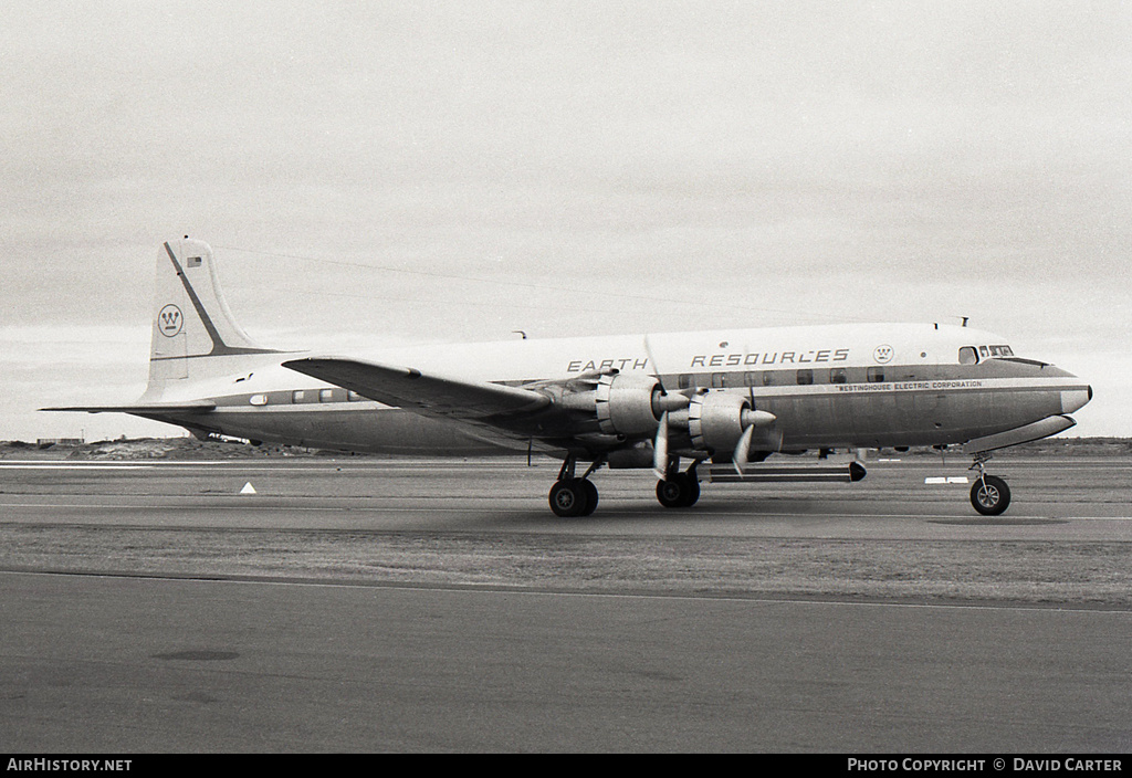 Aircraft Photo of N6105C | Douglas DC-6B | Westinghouse Earth Resources | AirHistory.net #1139