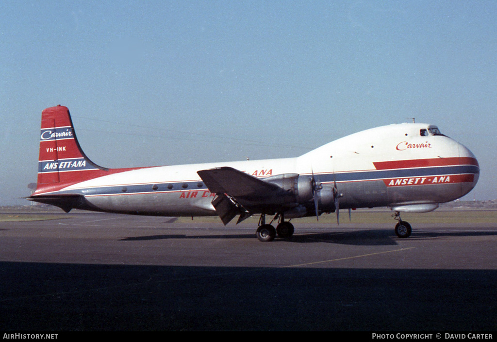 Aircraft Photo of VH-INK | Aviation Traders ATL-98 Carvair | Ansett - ANA Air Cargo | AirHistory.net #1141