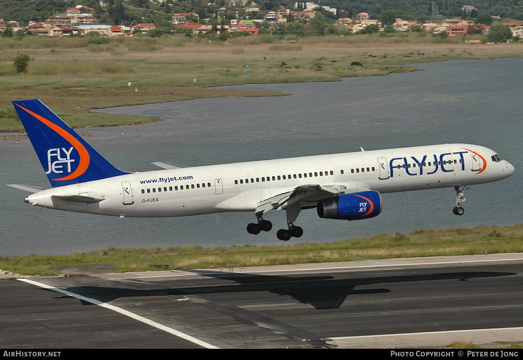 Aircraft Photo of G-FJEA | Boeing 757-23A | Flyjet | AirHistory.net #1192