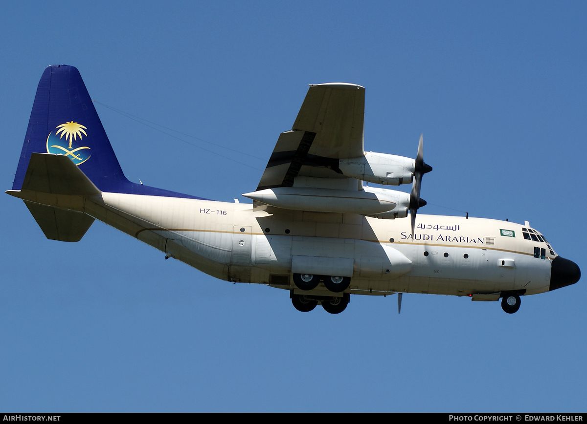 Aircraft Photo of HZ-116 | Lockheed C-130H Hercules | Saudi Arabian Royal Flight | AirHistory.net #1196