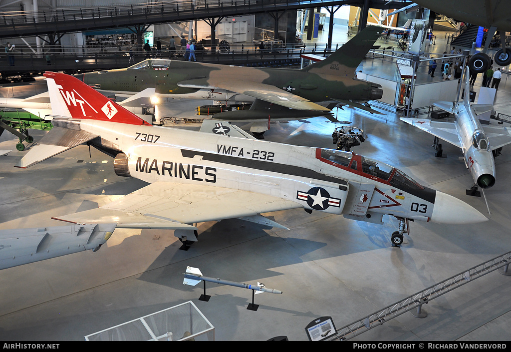 Aircraft Photo of 157307 / 7307 | McDonnell Douglas F-4S Phantom II | USA - Marines | AirHistory.net #1267