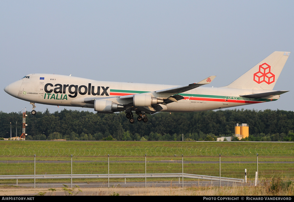 Aircraft Photo of LX-KCV | Boeing 747-4R7F/SCD | Cargolux Italia | AirHistory.net #1270