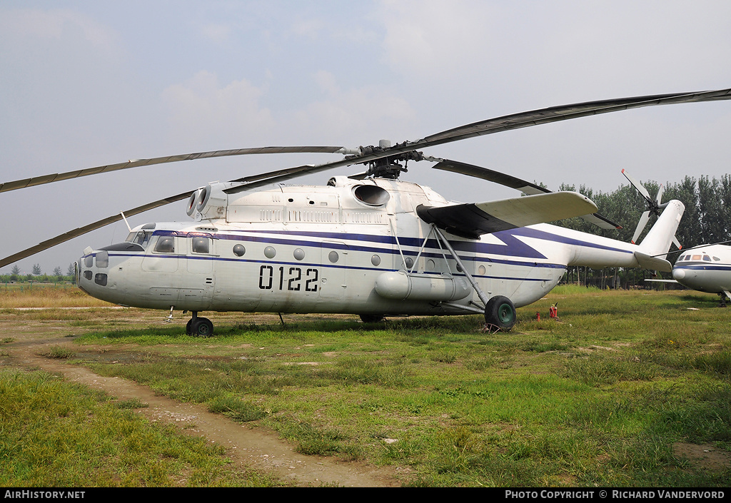 Aircraft Photo of 0122 | Mil Mi-6 | China - Air Force | AirHistory.net #1281