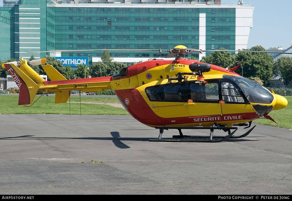 Aircraft Photo of F-ZBPA | Eurocopter-Kawasaki EC-145 (BK-117C-2) | Sécurité Civile | AirHistory.net #1305