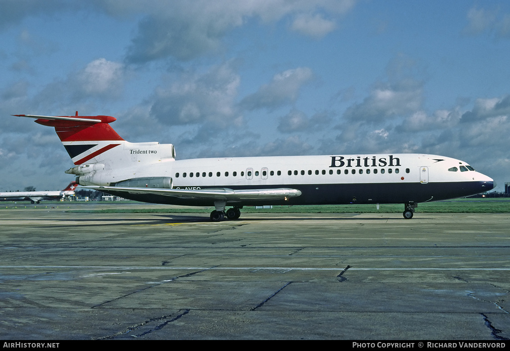 Aircraft Photo of G-AVFO | Hawker Siddeley HS-121 Trident 2E | British Airways | AirHistory.net #1316