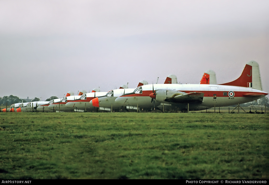 Aircraft Photo of WF409 | Vickers 668 Varsity T.1 | UK - Air Force | AirHistory.net #1329