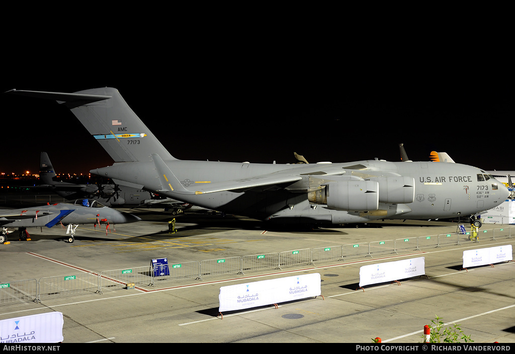 Aircraft Photo of 07-7173 / 77173 | Boeing C-17A Globemaster III | USA - Air Force | AirHistory.net #1332