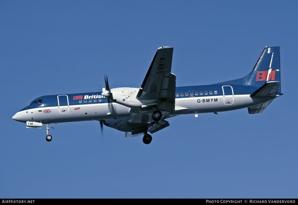 Aircraft Photo of G-BMYM | British Aerospace ATP | British Midland Airways - BMA | AirHistory.net #1334