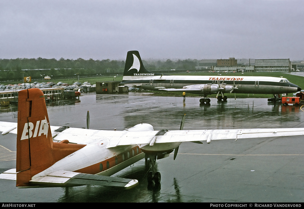 Aircraft Photo of G-AWGS | Canadair CL-44D4-1 | Tradewinds Airways | AirHistory.net #1346