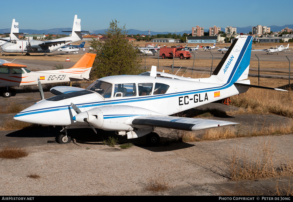 Aircraft Photo of EC-GLA | Piper PA-23-250 Aztec E | Airman | AirHistory.net #1350