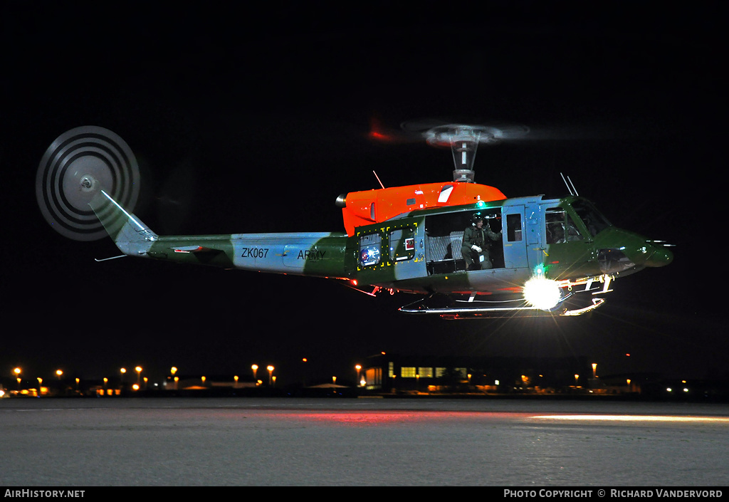 Aircraft Photo of ZK067 | Bell 212 AH.3 | UK - Army | AirHistory.net #1351