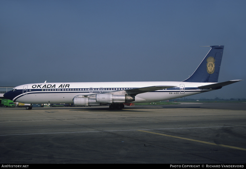 Aircraft Photo of 5N-AOO | Boeing 707-365C | Okada Air | AirHistory.net #1372