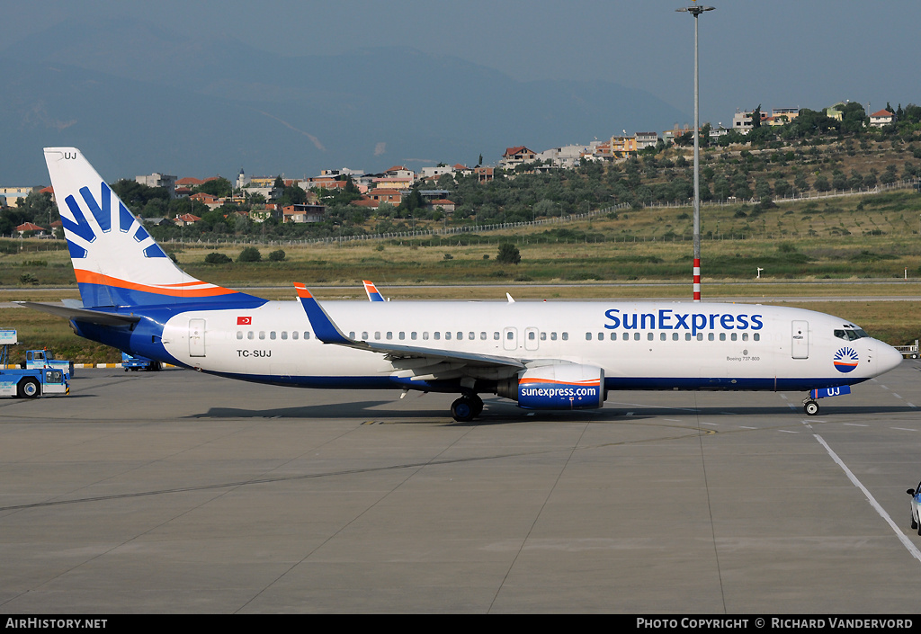 Aircraft Photo of TC-SUJ | Boeing 737-8CX | SunExpress | AirHistory.net #1377