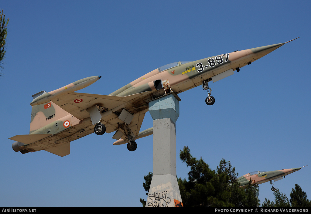Aircraft Photo of 14897 | Northrop F-5A Freedom Fighter | Turkey - Air Force | AirHistory.net #1378