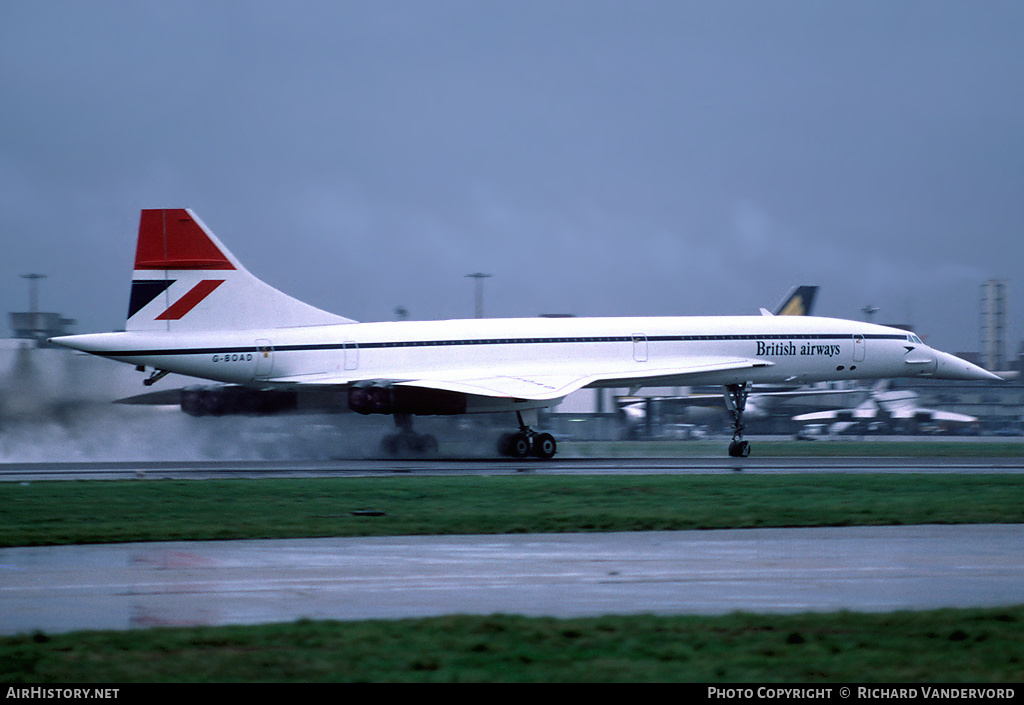 Aircraft Photo of G-BOAD | Aerospatiale-BAC Concorde 102 | British Airways | AirHistory.net #1380