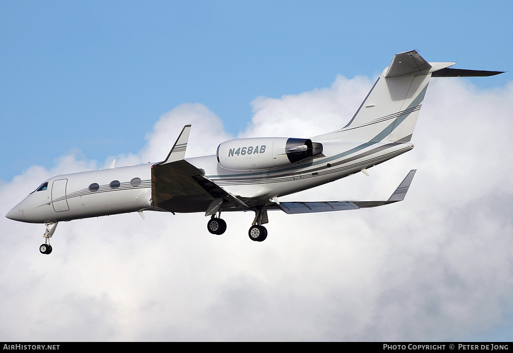 Aircraft Photo of N468AB | Gulfstream Aerospace G-IV Gulfstream IV-SP | AirHistory.net #1410
