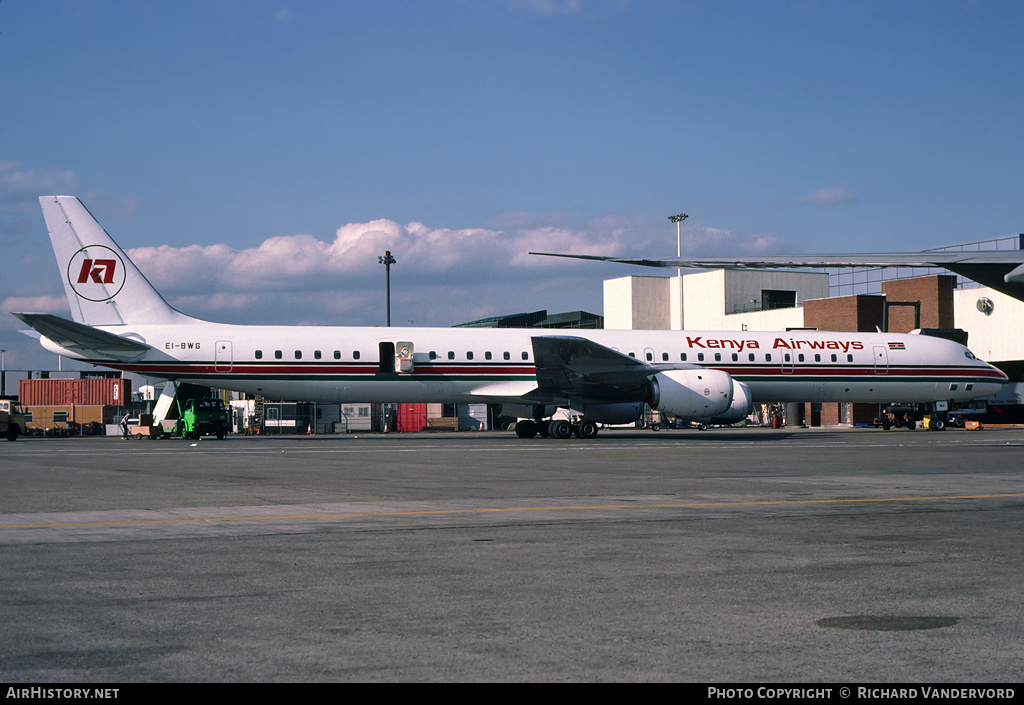 Aircraft Photo of EI-BWG | McDonnell Douglas DC-8-71 | Kenya Airways | AirHistory.net #1414