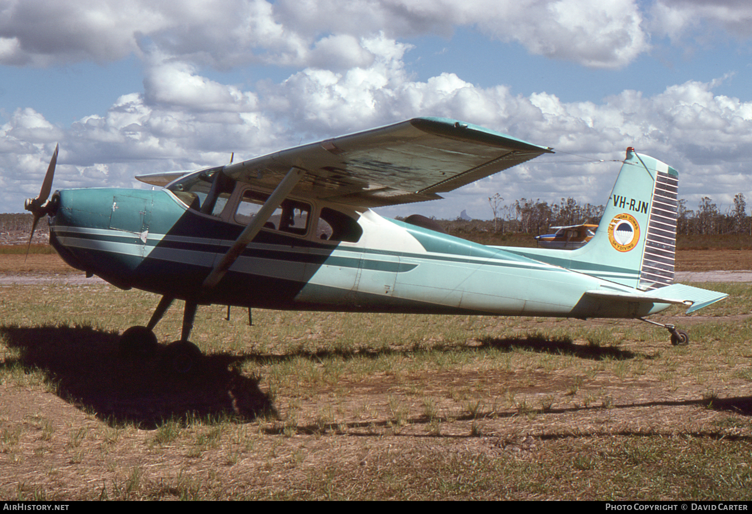 Aircraft Photo of VH-RJN | Cessna 180A | Caloundra Downs Skydiving | AirHistory.net #1440