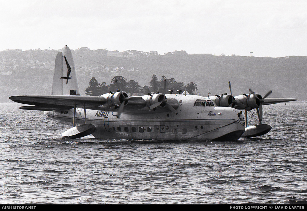 Aircraft Photo of VH-BRF | Short S-25 Sunderland 5 | Ansett Flying Boat Services | AirHistory.net #1457