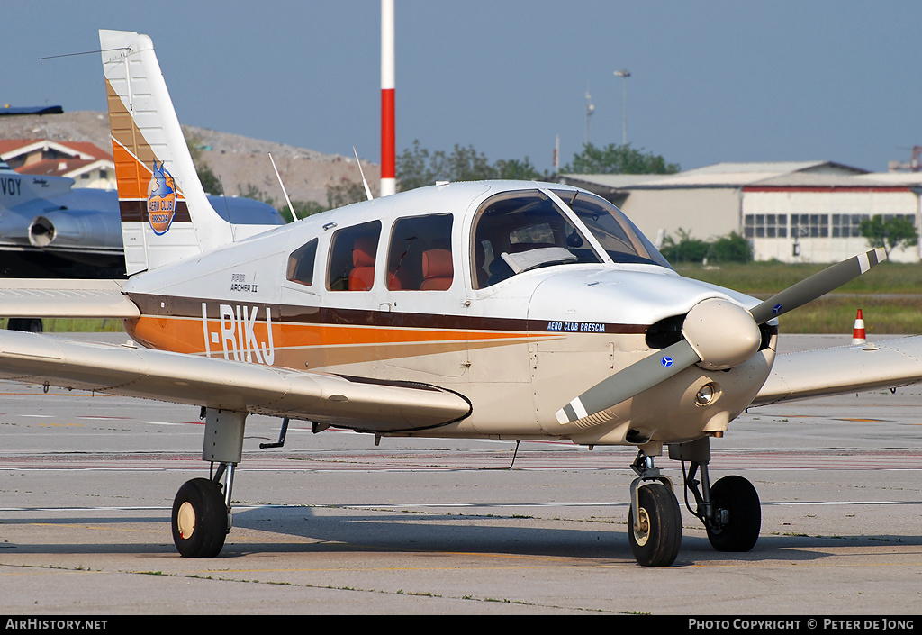 Aircraft Photo of I-RIKJ | Piper PA-28-181 Archer II | Aero Club Brescia | AirHistory.net #1458