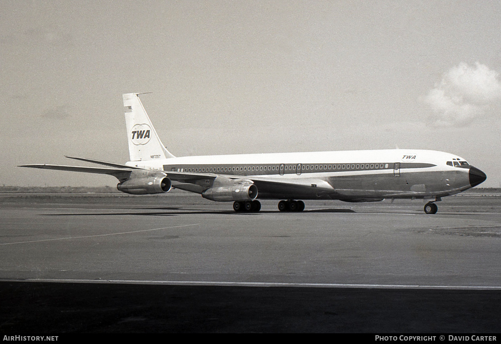 Aircraft Photo of N8725T | Boeing 707-331B | Trans World Airlines - TWA | AirHistory.net #1460