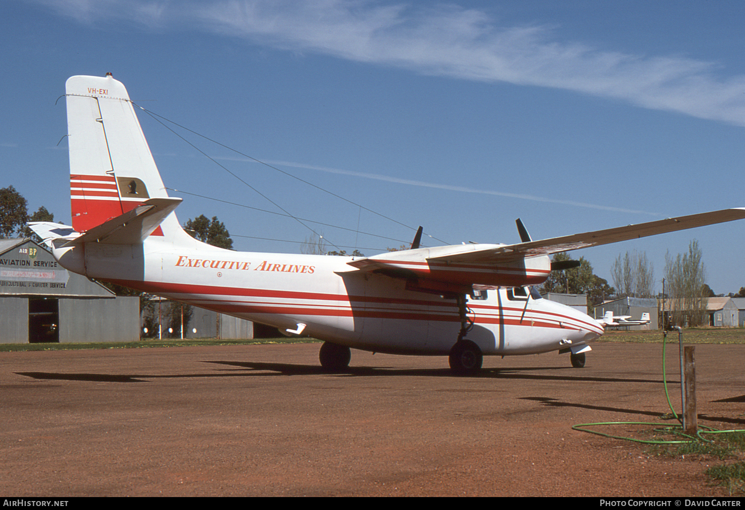 Aircraft Photo of VH-EXI | Aero Commander 500S Shrike Commander | Executive Airlines | AirHistory.net #1464