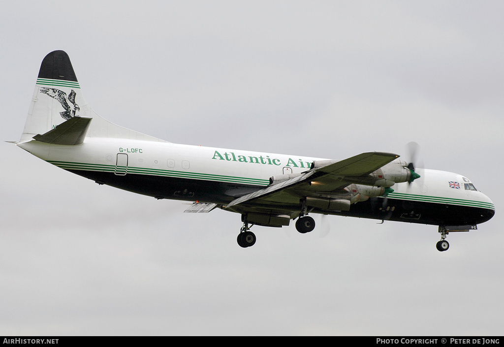 Aircraft Photo of G-LOFC | Lockheed L-188C(F) Electra | Atlantic Airlines | AirHistory.net #1477