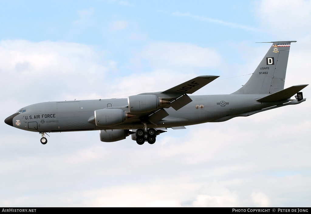 Aircraft Photo of 59-1492 / 91492 | Boeing KC-135R Stratotanker | USA - Air Force | AirHistory.net #1485