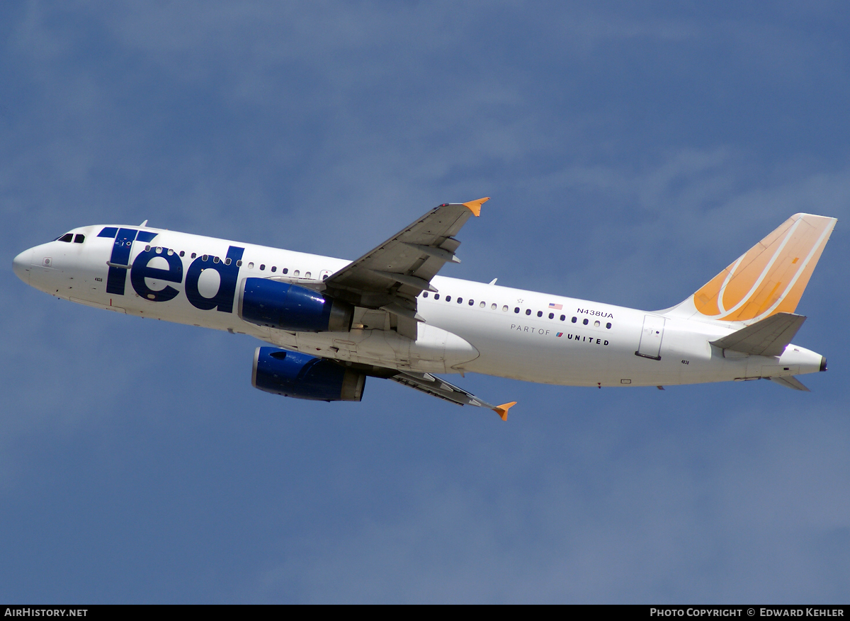 Aircraft Photo of N438UA | Airbus A320-232 | Ted | AirHistory.net #1489