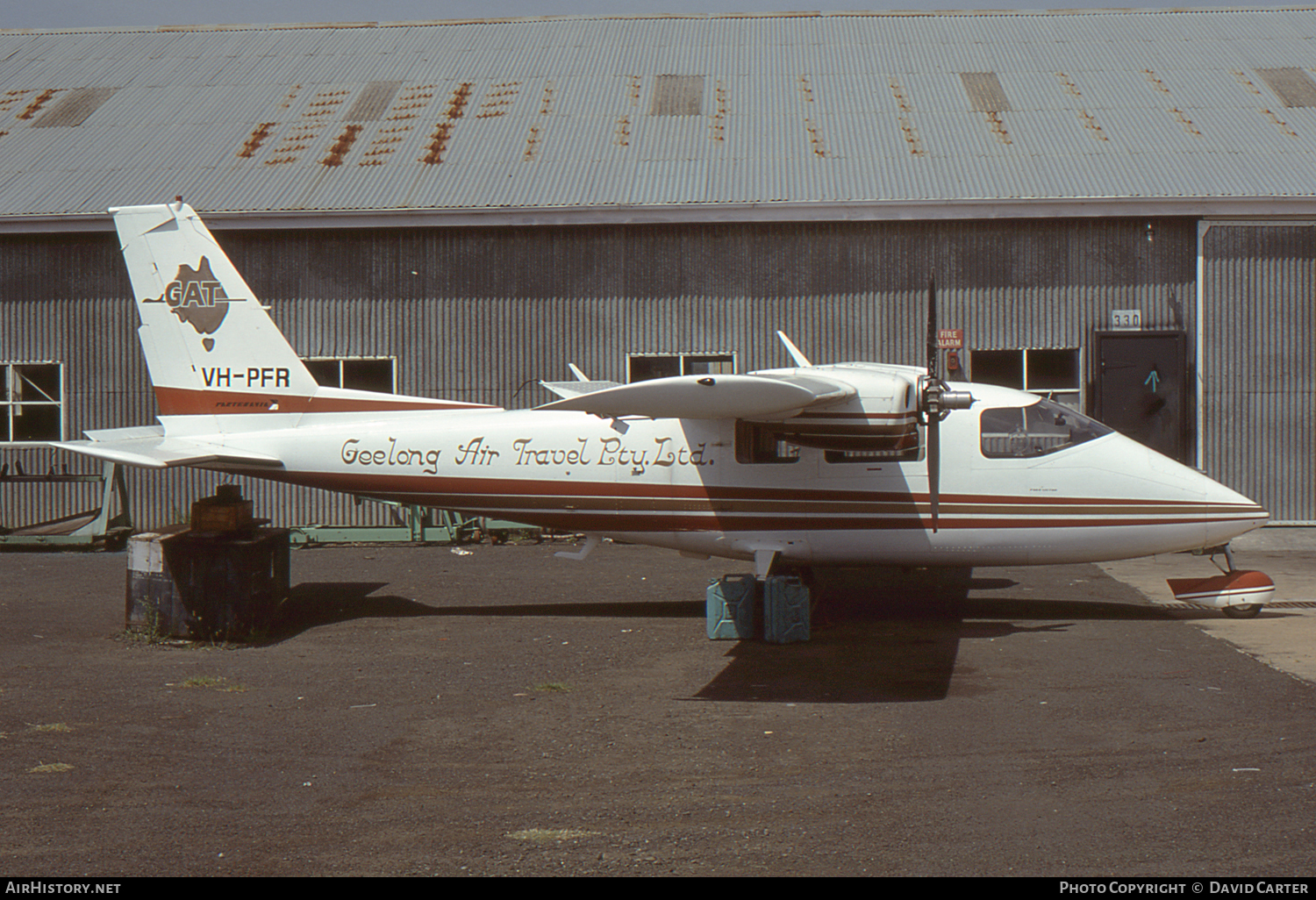 Aircraft Photo of VH-PFR | Partenavia P-68B Victor | Geelong Air Travel - GAT | AirHistory.net #1491
