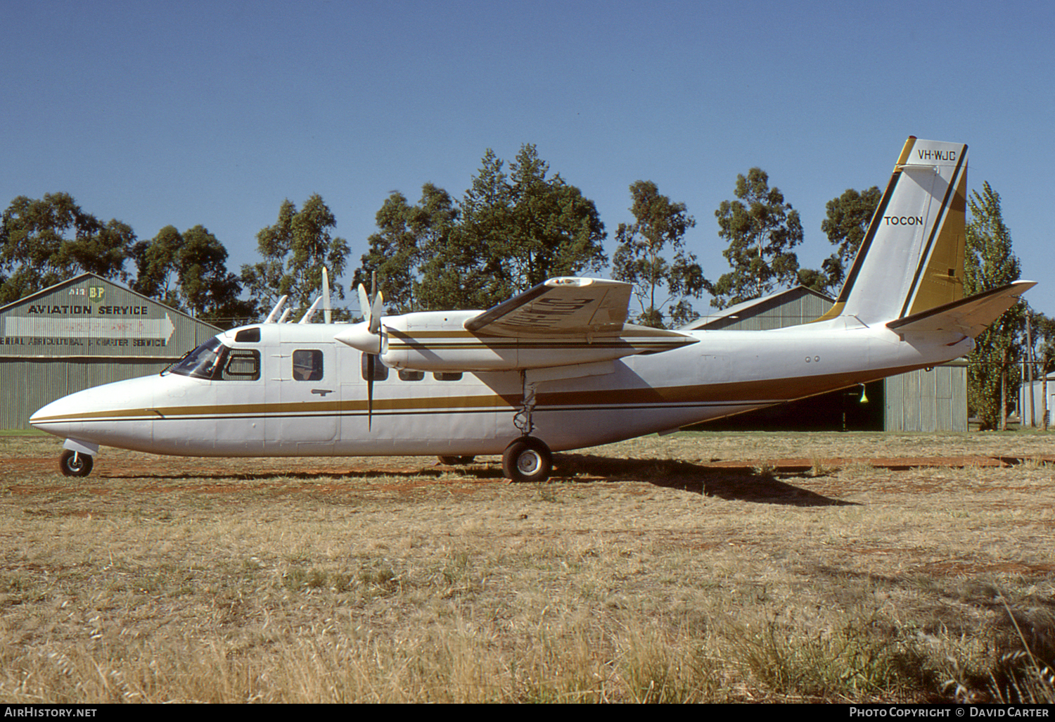 Aircraft Photo of VH-WJC | Rockwell 685 Commander | Tocon | AirHistory.net #1509