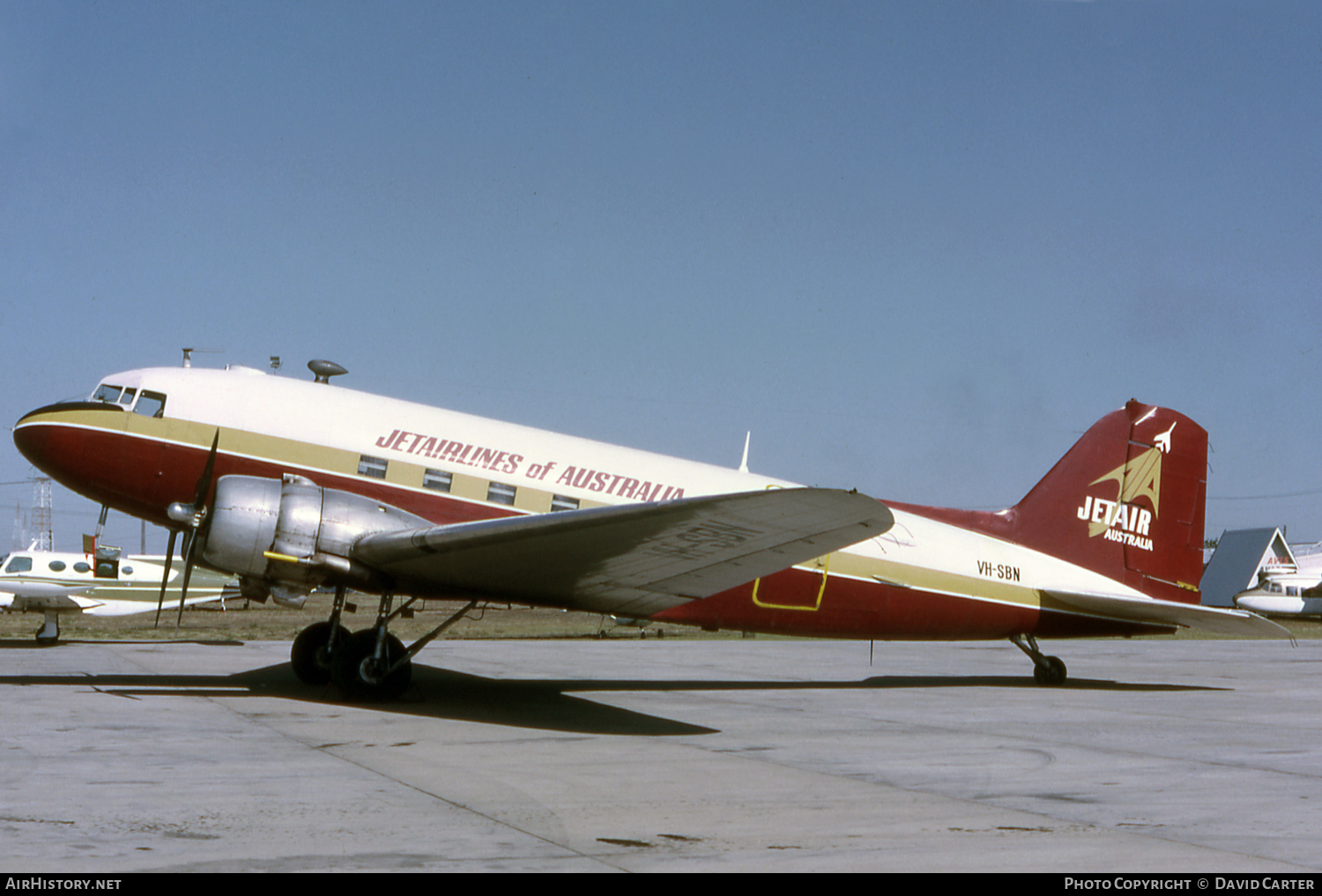 Aircraft Photo of VH-SBN | Douglas C-47A Skytrain | Jetair Australia - Jetairlines of Australia | AirHistory.net #1519