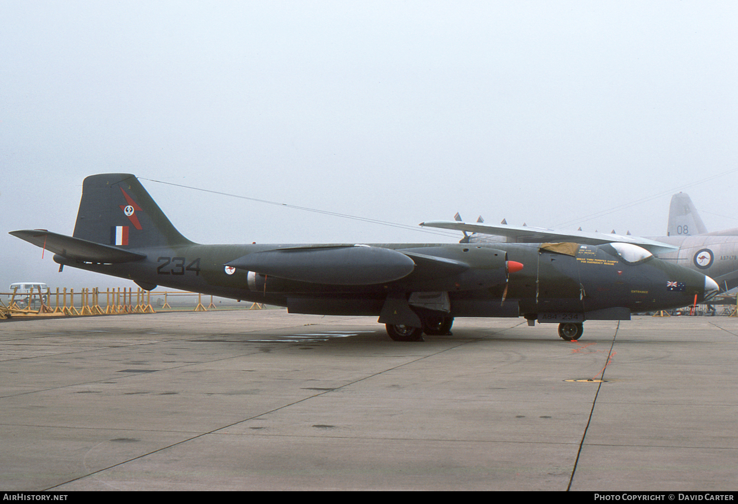 Aircraft Photo of A84-234 | English Electric Canberra Mk20 | Australia - Air Force | AirHistory.net