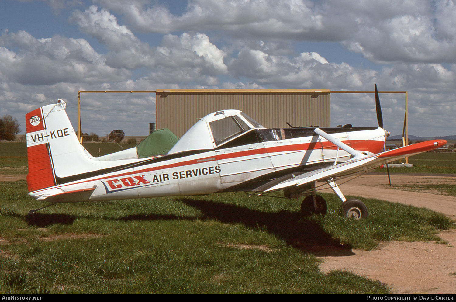 Aircraft Photo of VH-KQE | Cessna A188 AgWagon 300 | Cox Air Services | AirHistory.net #1529