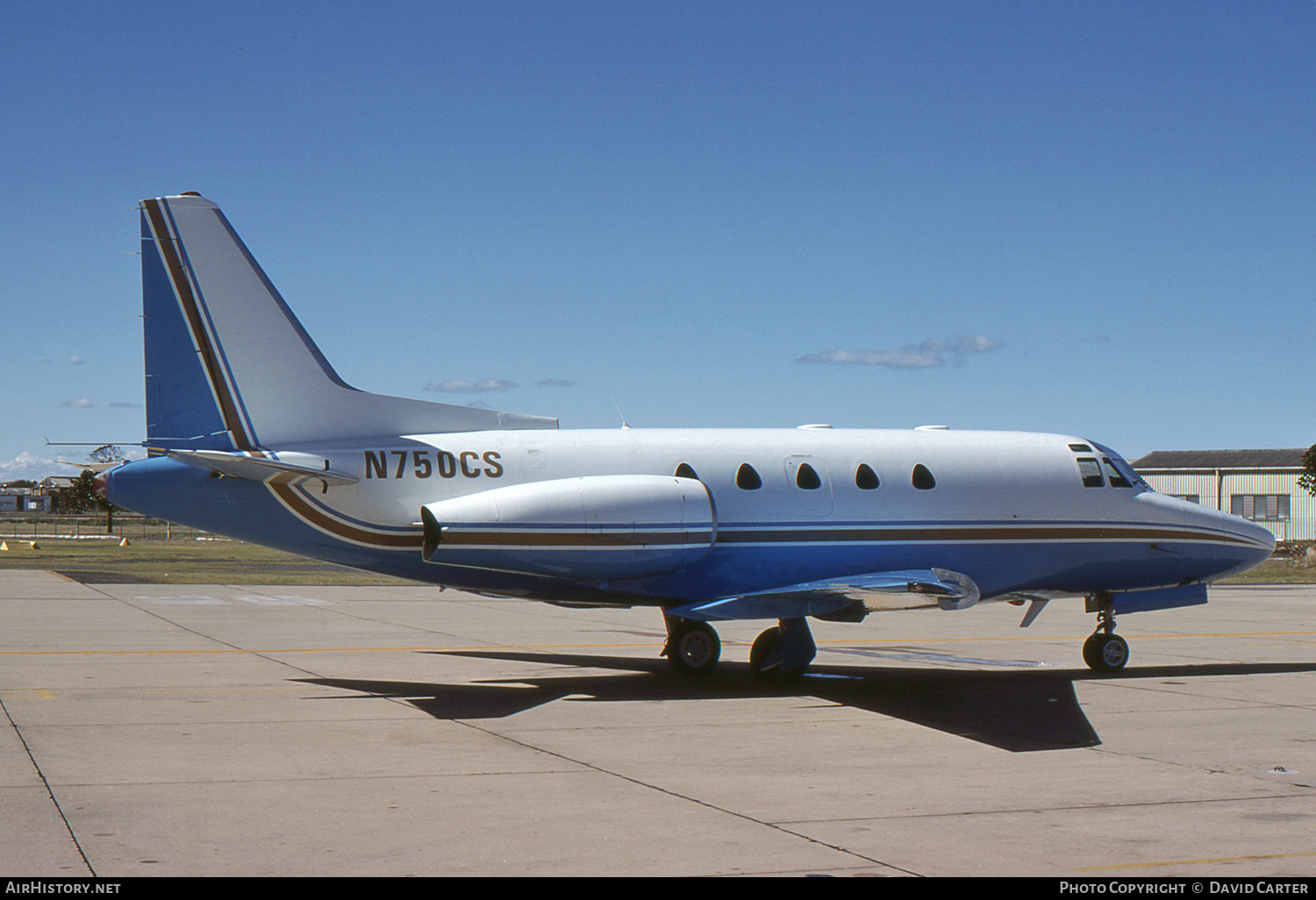 Aircraft Photo of N750CS | North American Rockwell NA-465 Sabreliner 65 | AirHistory.net #1533